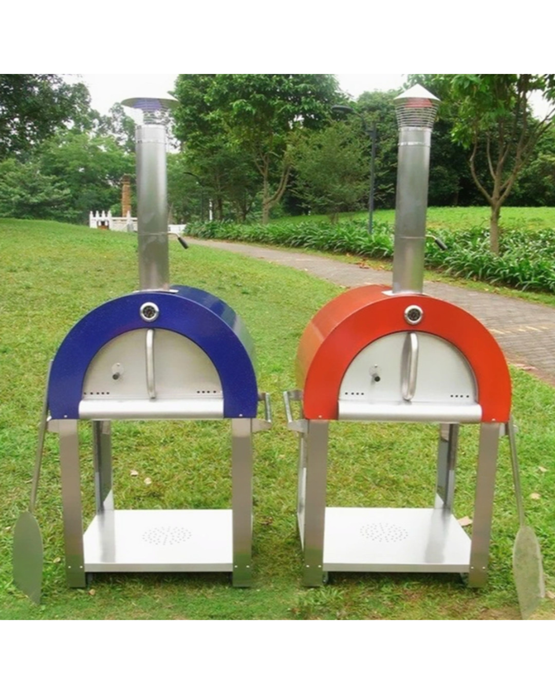 model Steel Pizza Oven Outdoor for Garden