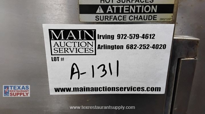 Lincoln Impinger 1450 Gas Single Stack Conveyor Pizza Oven