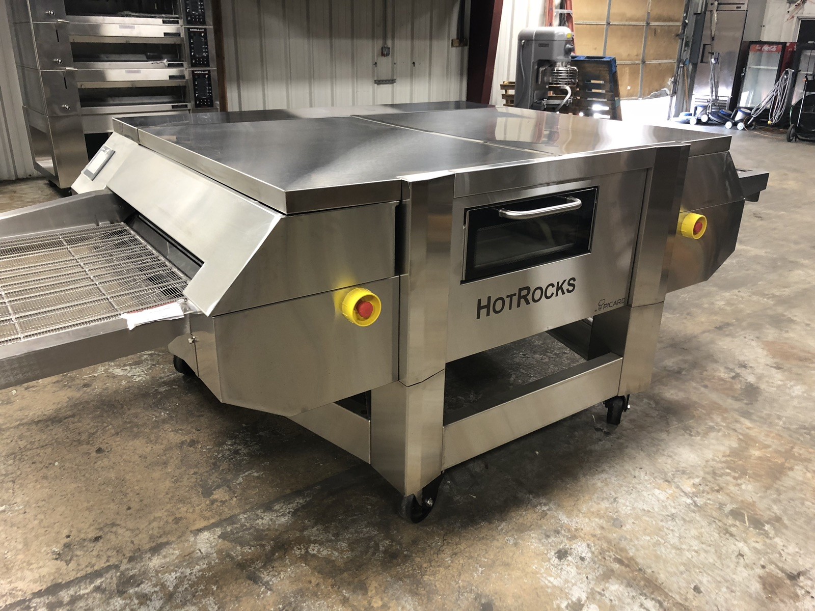 Pizza Oven Picard HotRock Slate Conveyor Oven