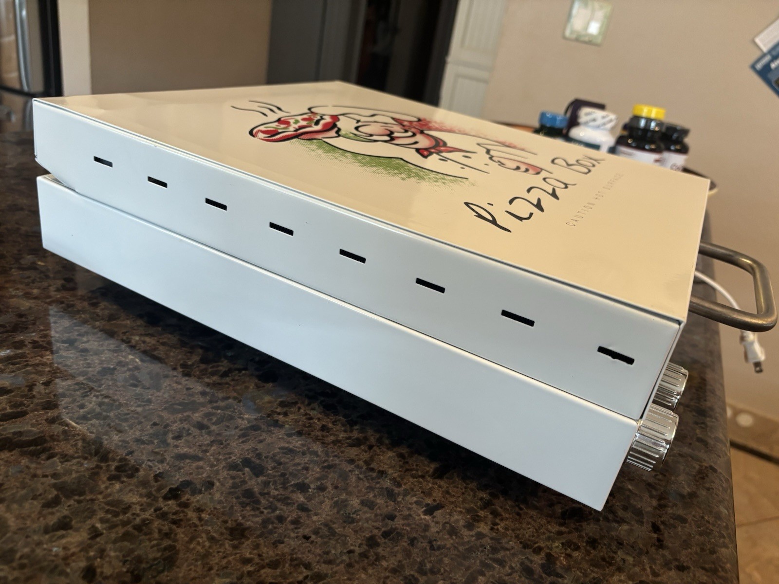 Cuizen Pizza Box Countertop Oven with 12″ Rotating Pan