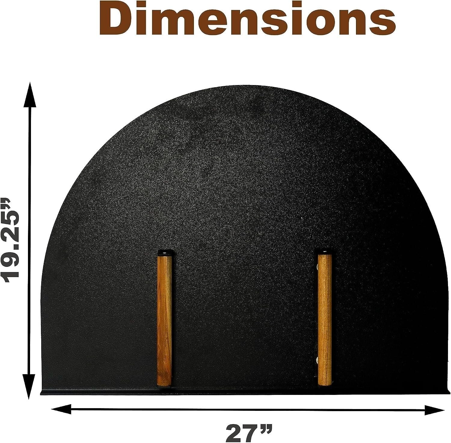 Simond Store Pizza Oven Door 27”(L) X 19.25”(H) Stainless Steel Heavy-Duty Oven