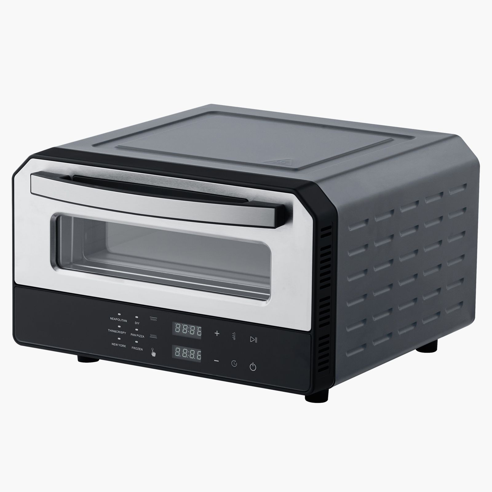 Electric Pizza Oven, 12 – Inch Countertop, 750°F, Touch Screen, 5 Presets
