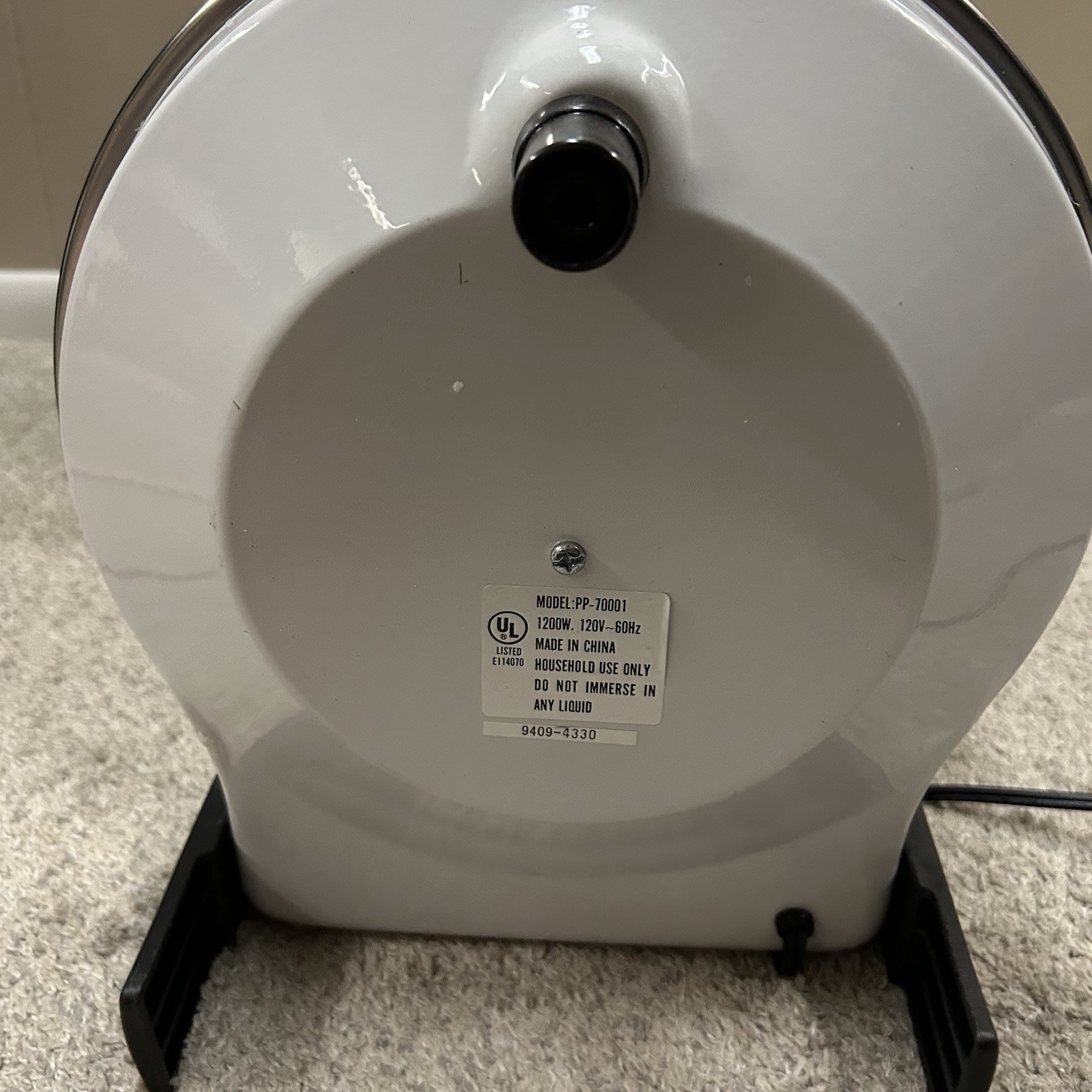 Pizza Pronto Cooker Oven Countertop Stone Wear White Dual Baker PP-70001