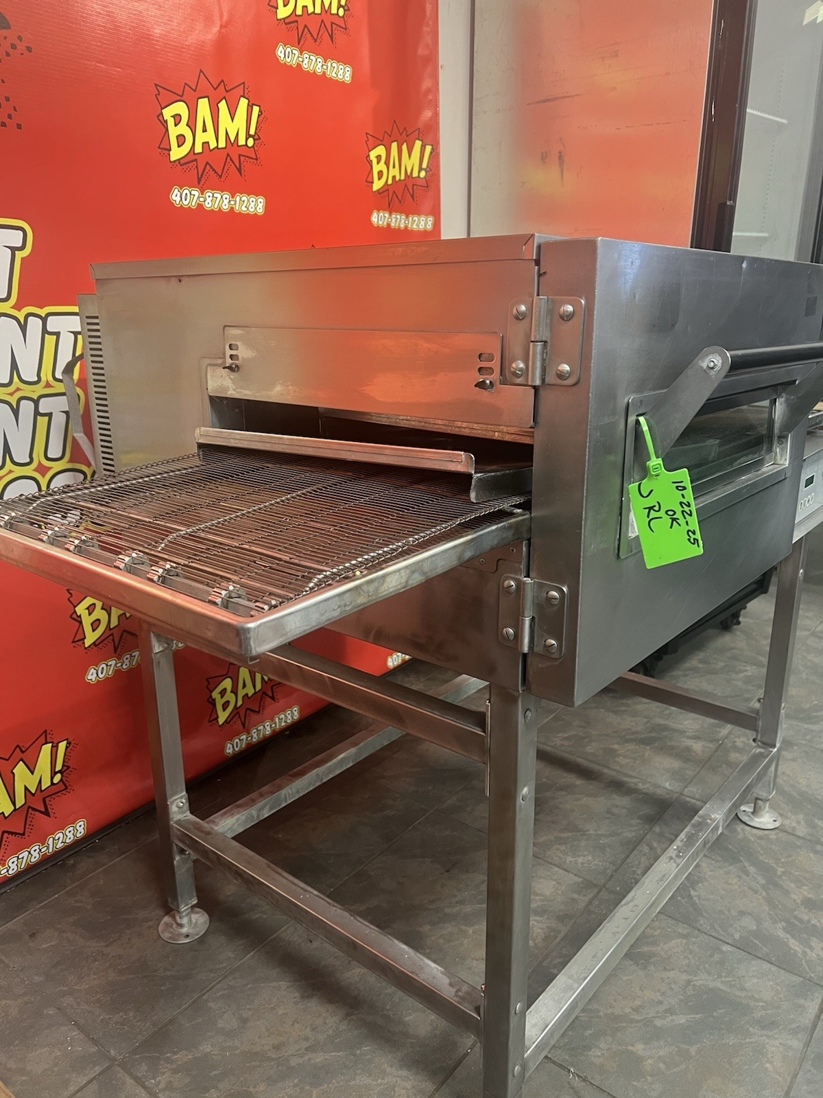 Lincoln 1116-000-U 56″ Gas Impinger Conveyor Oven – Natural Gas