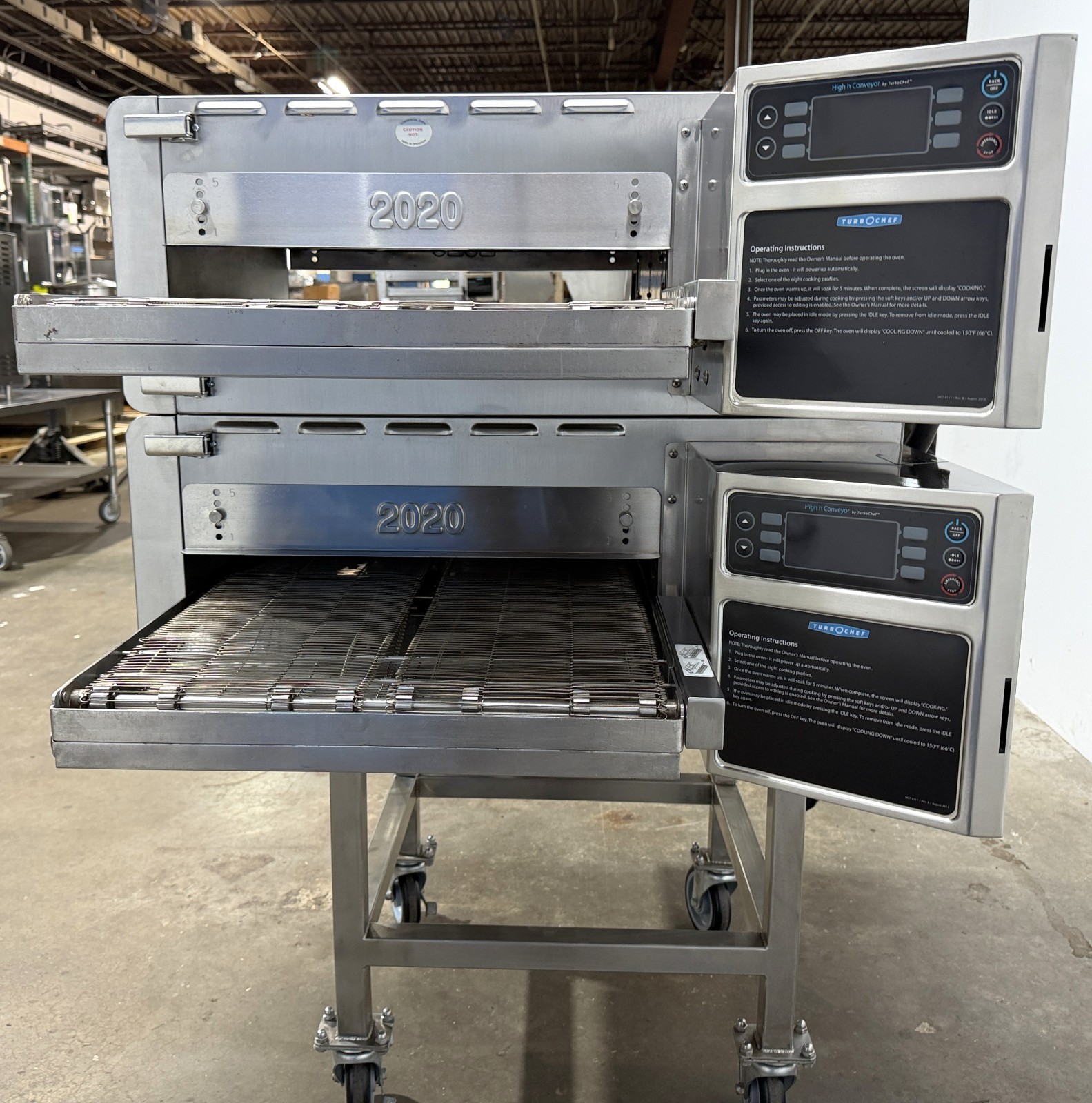 Turbochef Double Split Belt, VENTLESS, Conveyor Ovens (REFURBISHED w/Warranty)