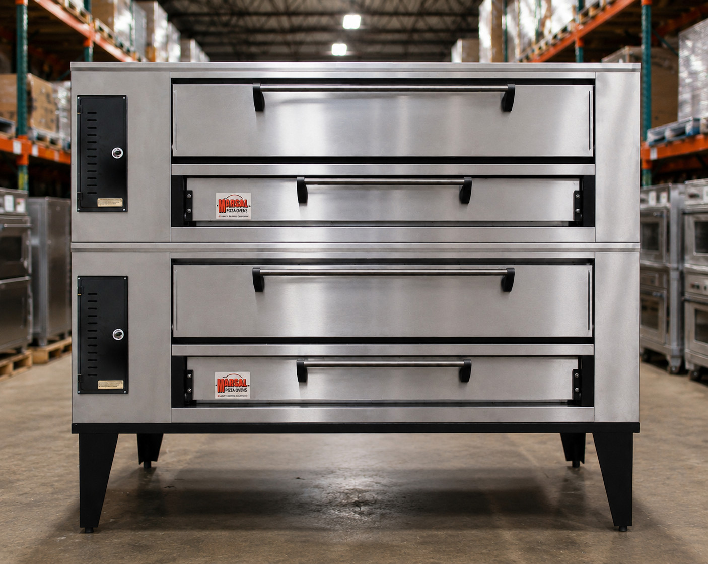 Marsal SD1048 Double Deck Pizza Oven Refurbished