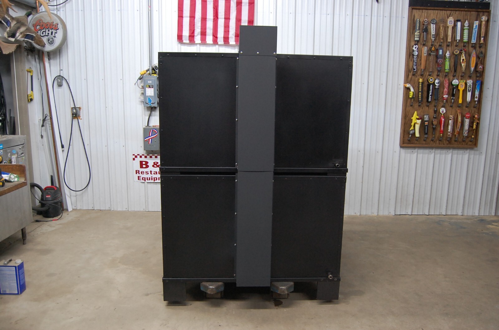 Peerless CW61NS Natural Gas Double Stack 4 Stone Deck Pizza Oven