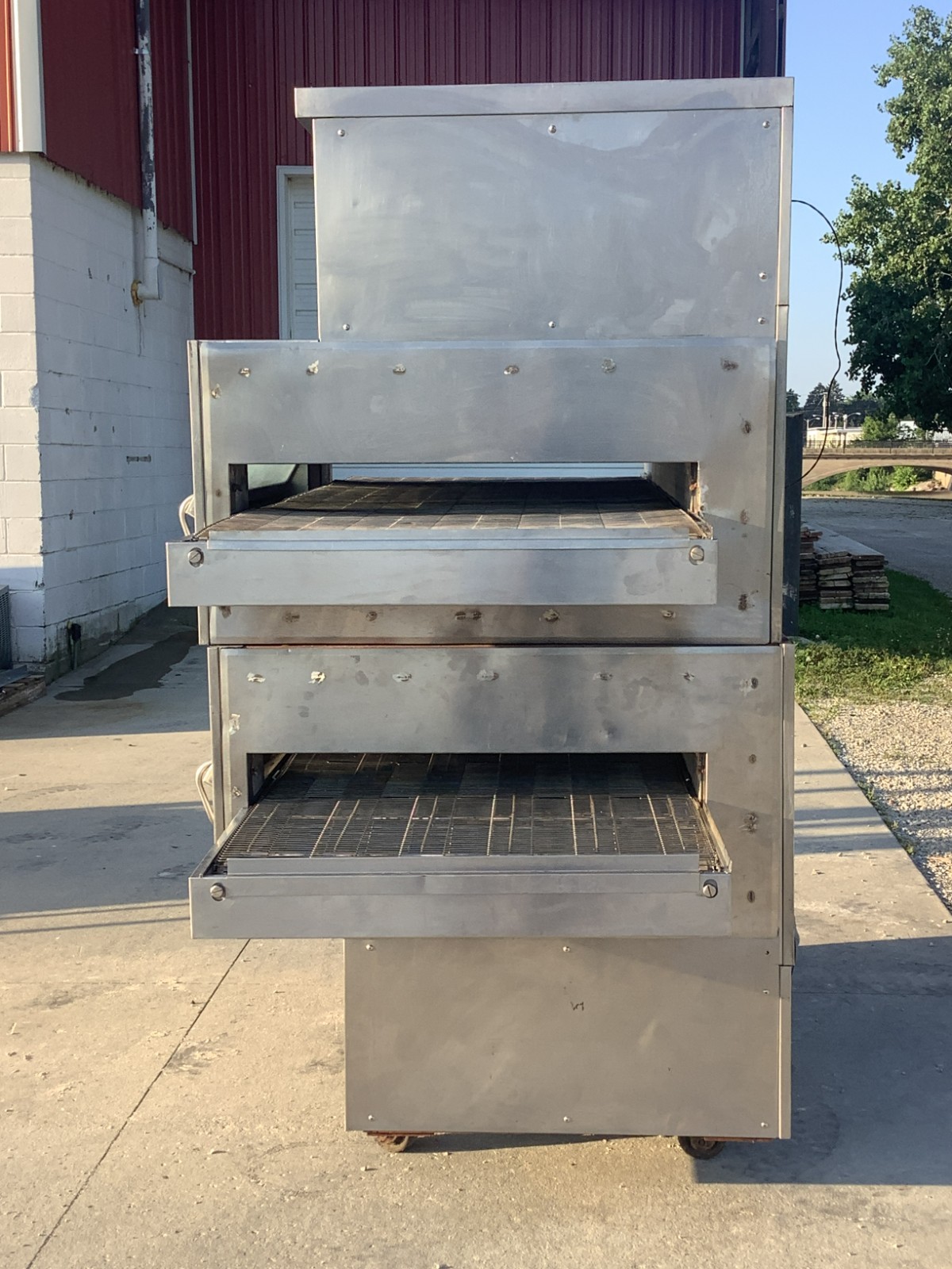 Pizza Oven Conveyor Middleby Marshall PS360Q Double Stack Nat Gas Tested