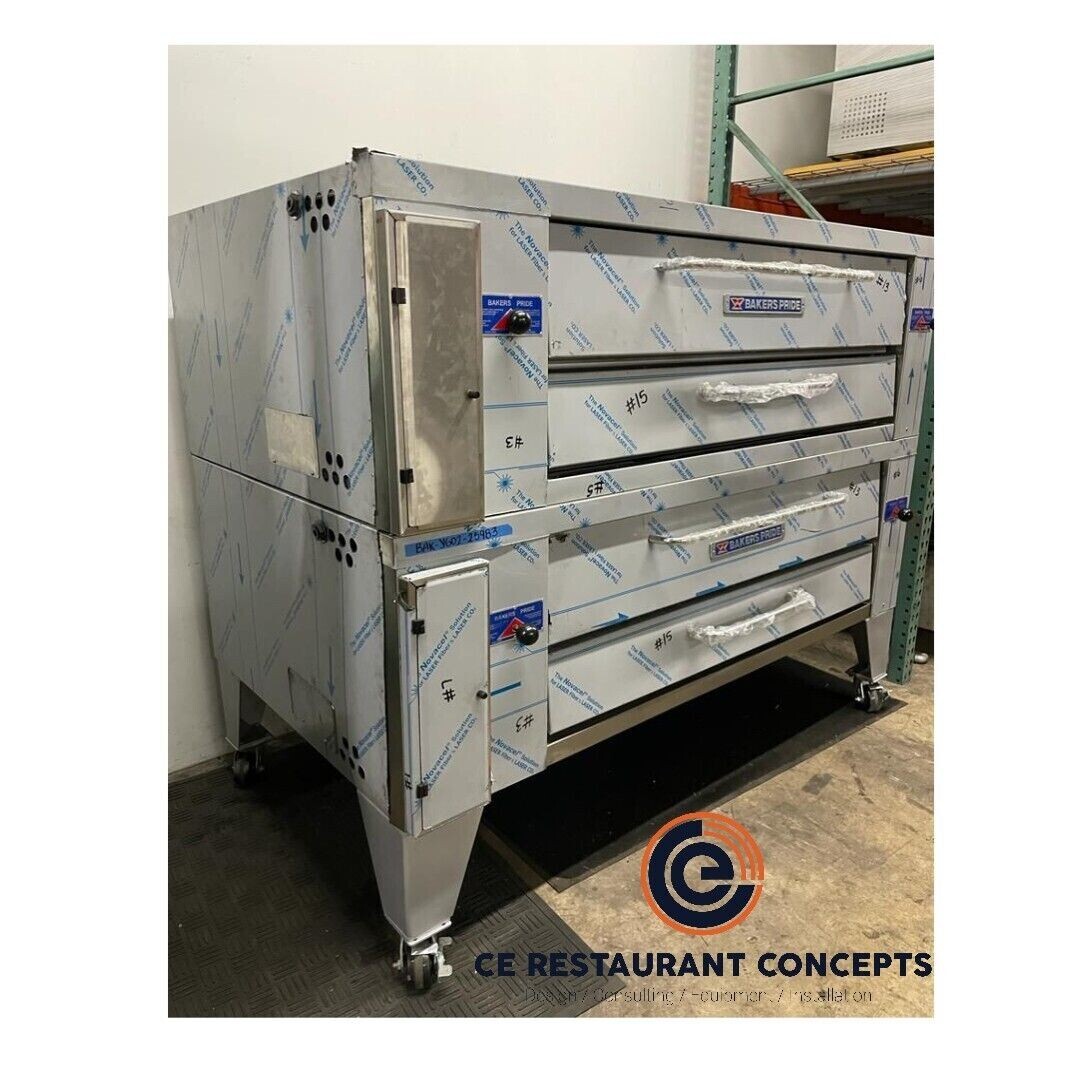 Baker’s Pride Y600 Double Deck Pizza Oven