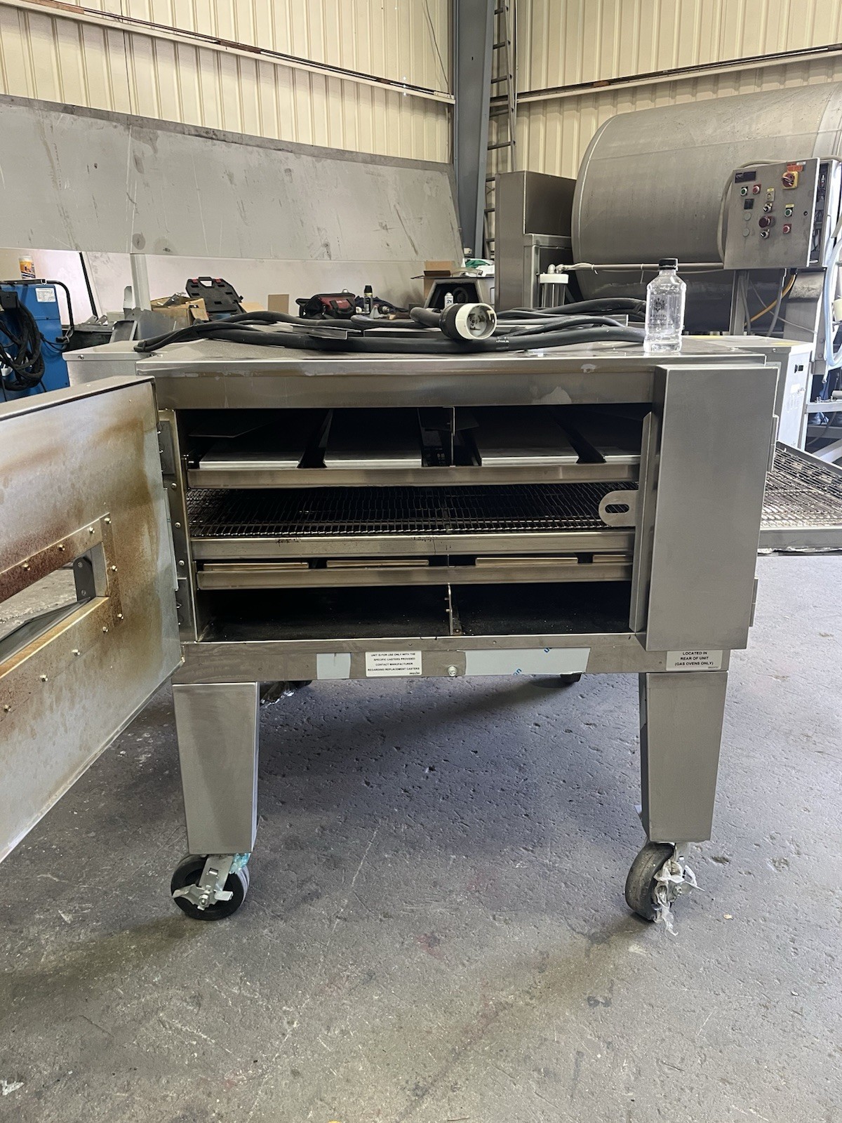 Lincoln Impinger 1622 Single Deck Gas Fired Conveyor Pizza Oven