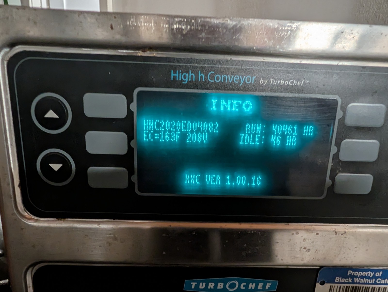 TurboChef HHC2020 Rapid Cook Pizza Conveyor Oven – 3 Phase – Tested and Working