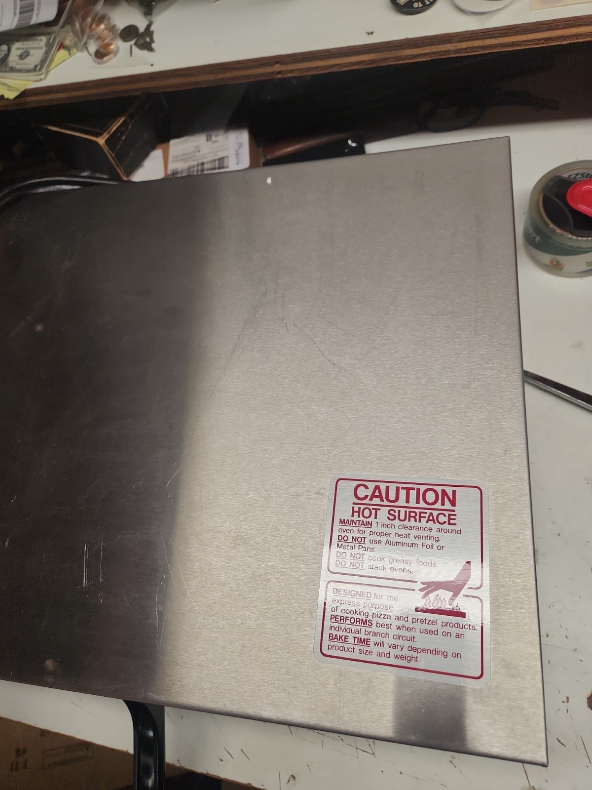 Wisco Industries Pizza Pal Electric Oven Model 412 For Pizza, Pretzel New In Bx