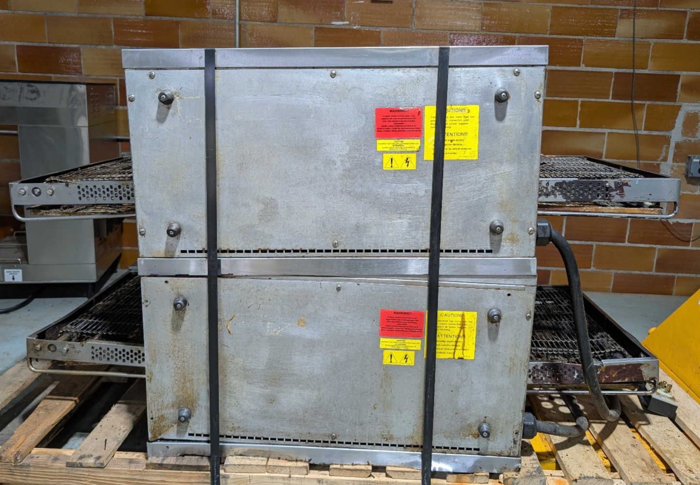 2018 Middleby Marshall CTX DZ33I WOW 2 Double Stack Electric Conveyor Oven 208V