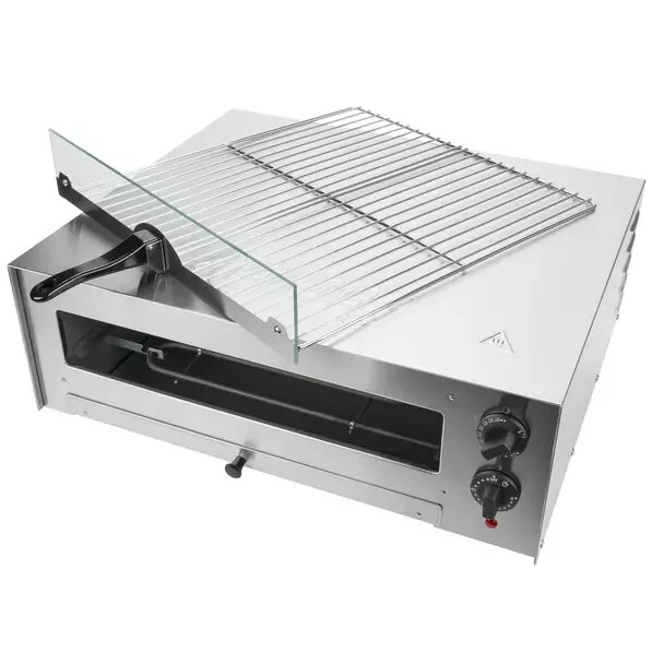 Commercial Stainless Steel Countertop Pizza Oven Toaster for 16″ Diameter Pizzas