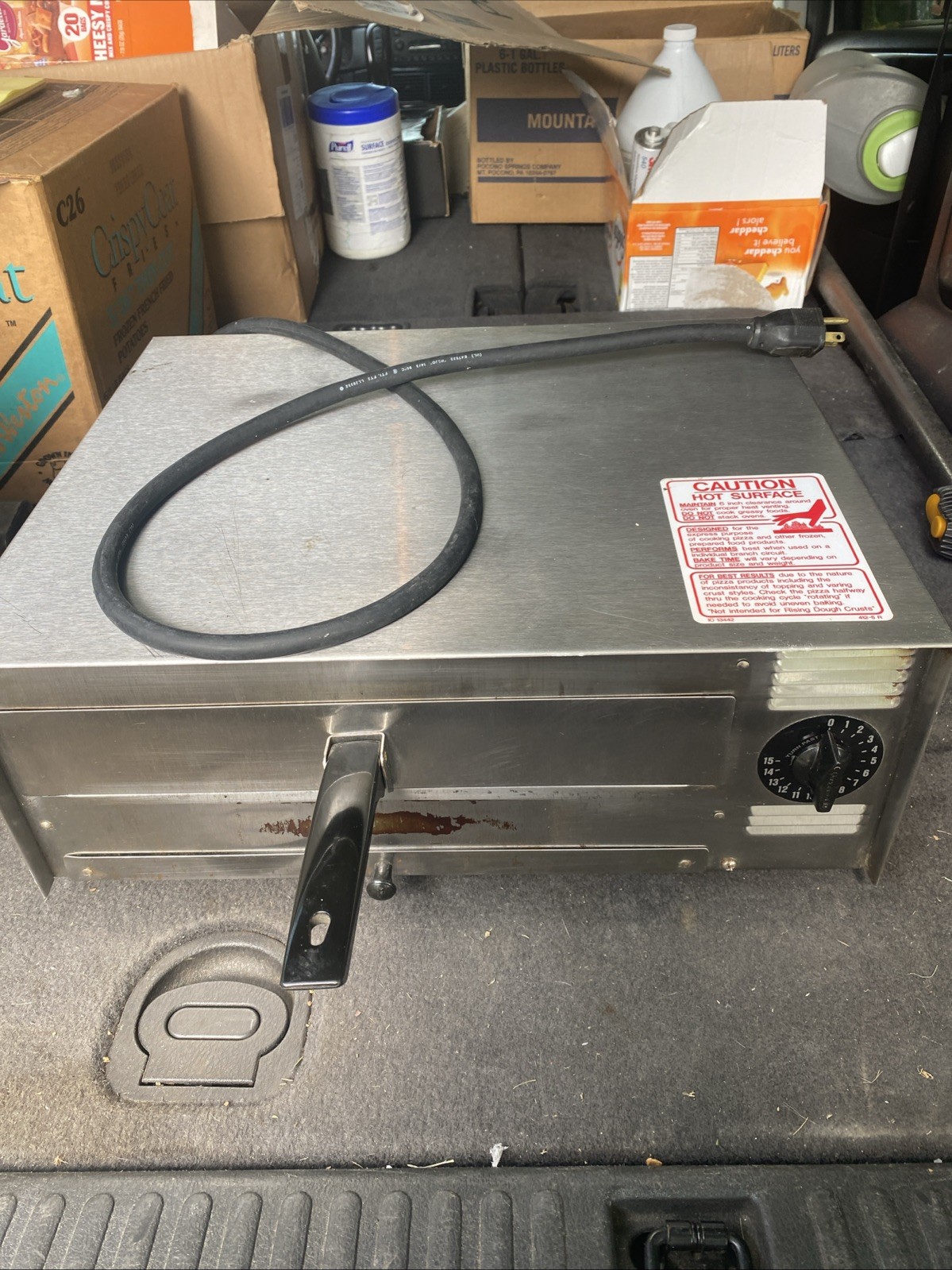 Wisco Industries Pizza Pal Electric Oven Model 412-5NCT TESTED!