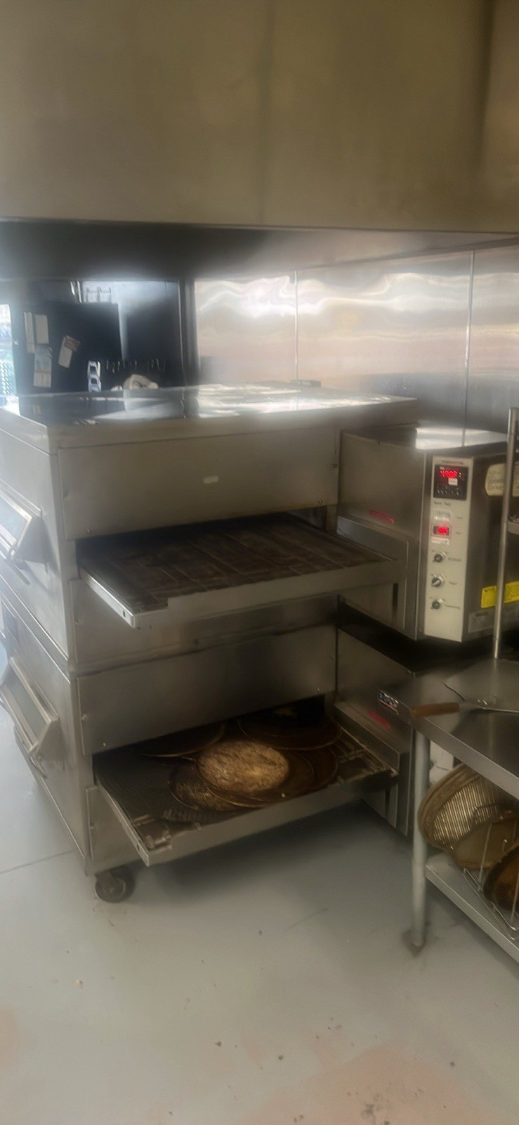PIZZA OVEN DOUBLE MIDDLEBY MARSHALL PS200