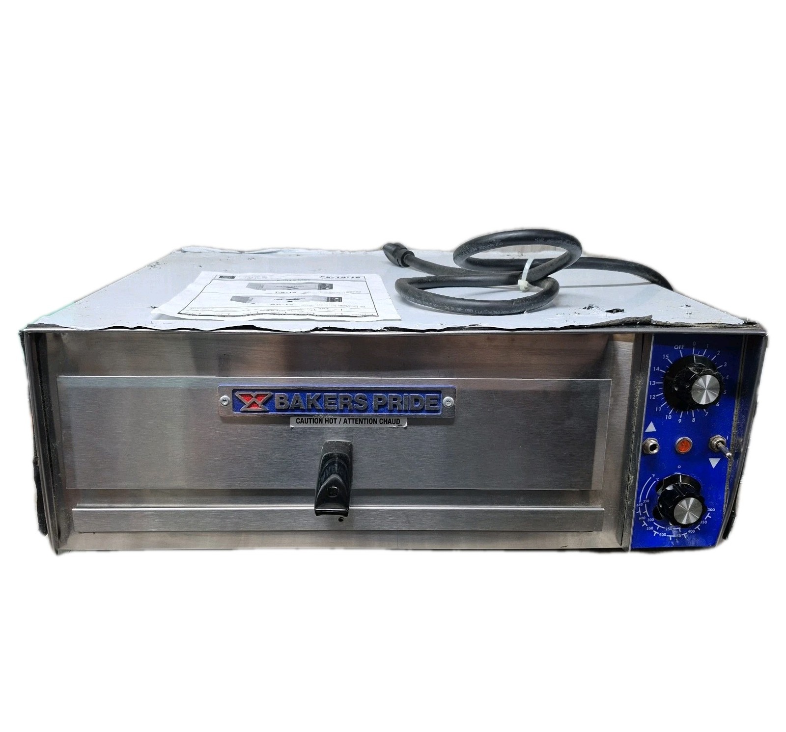 Bakers Pride PX-16 Pizza Oven Electric Countertop Hearth Bake Oven 208 V DAMAGED