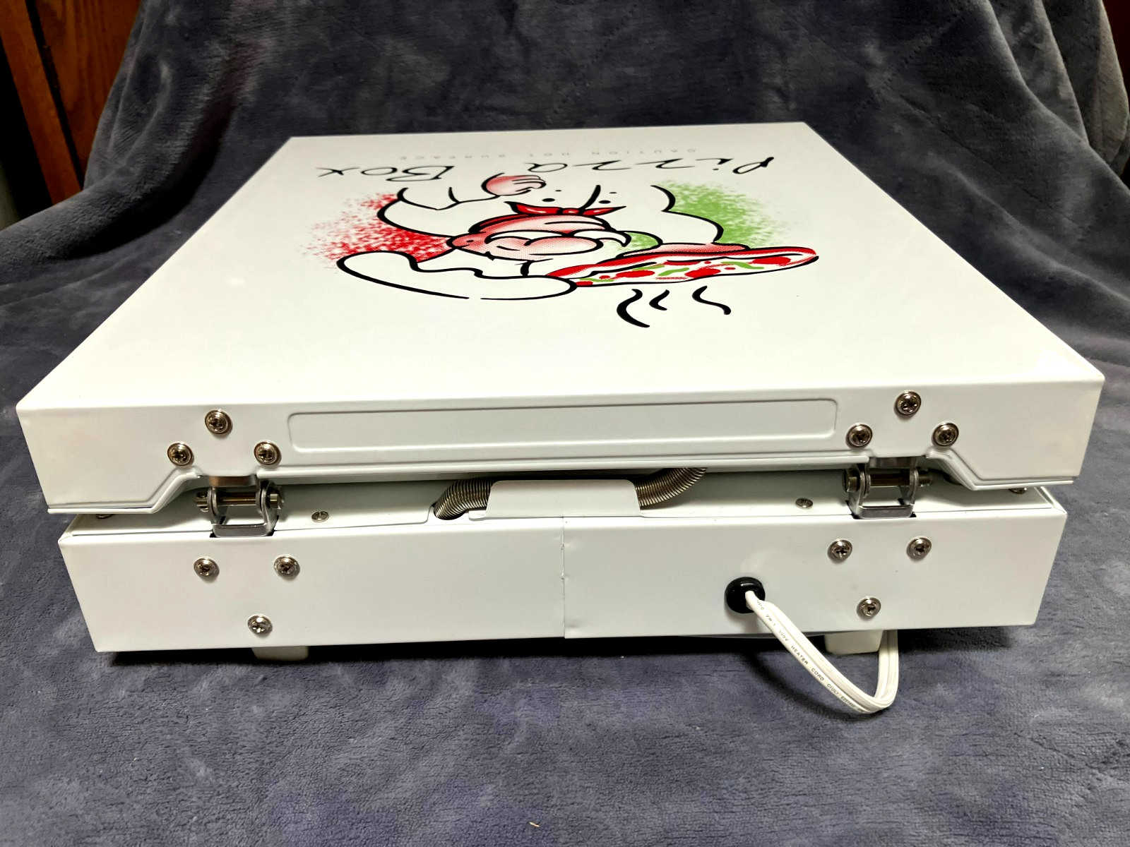 Cuizen Pizza Box Countertop Pizza Oven with 12″ PIZ-4012 + Manual & Recepies