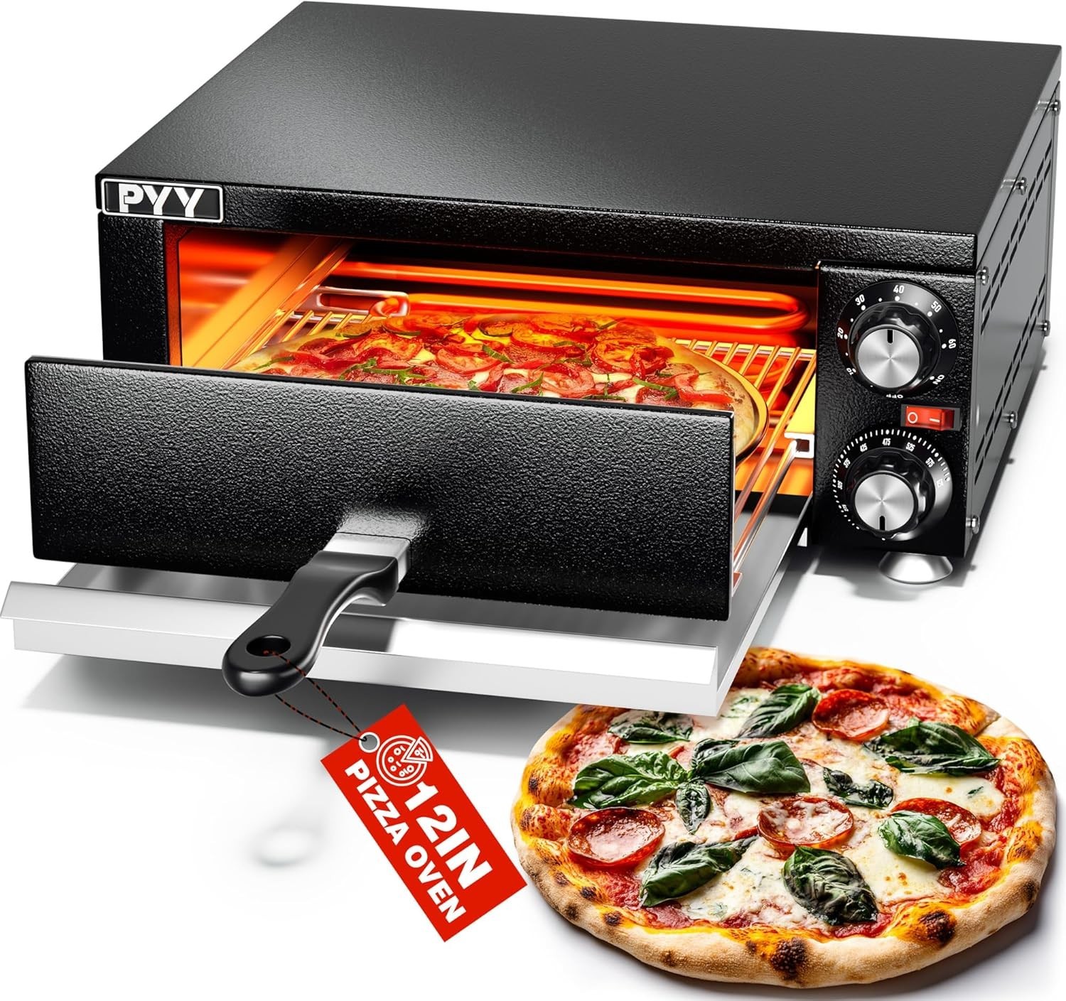 Electric Pizza Oven Indoor Countertop Pizza Oven Commercial Pizza Maker Machi…