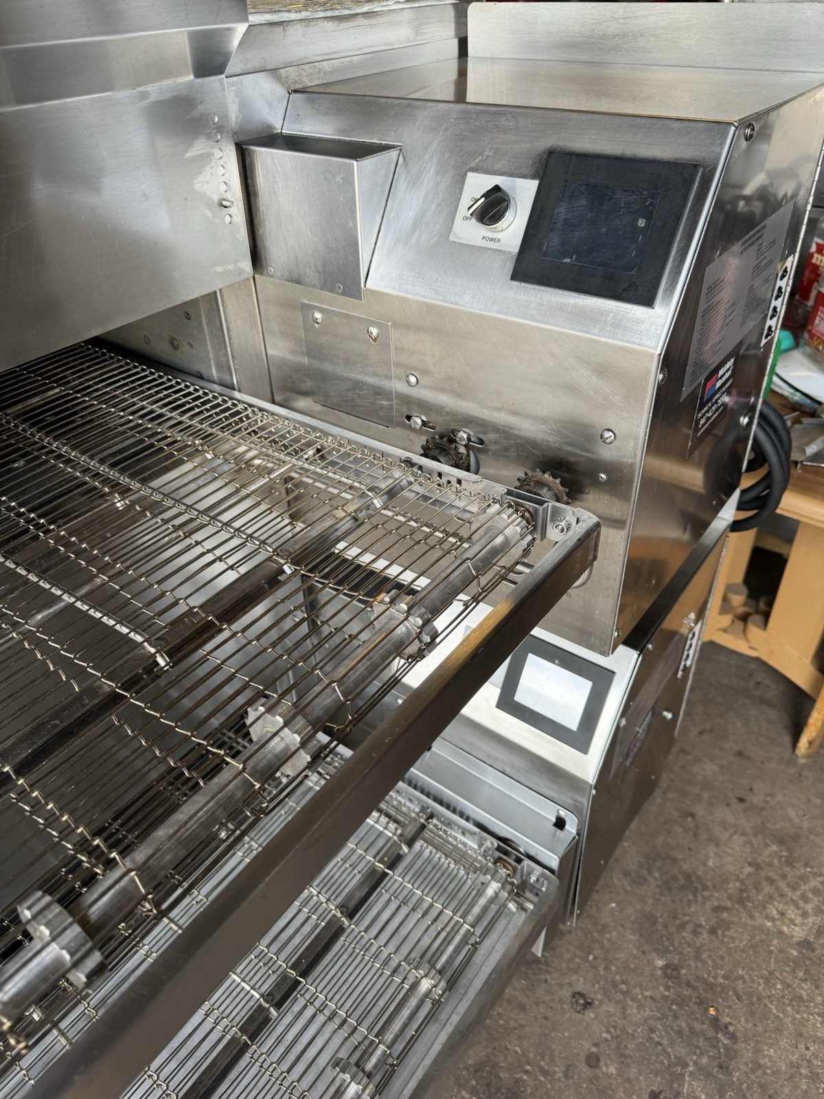 Middleby Marshall PS638G-2 65″ Gas Double Impingement Conveyor Oven (NAT GAS)