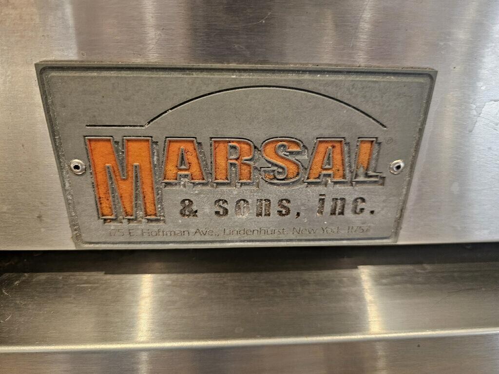 Marsal SD 1060 Commercial Double Deck Gas Pizza Oven with stones Year 2017