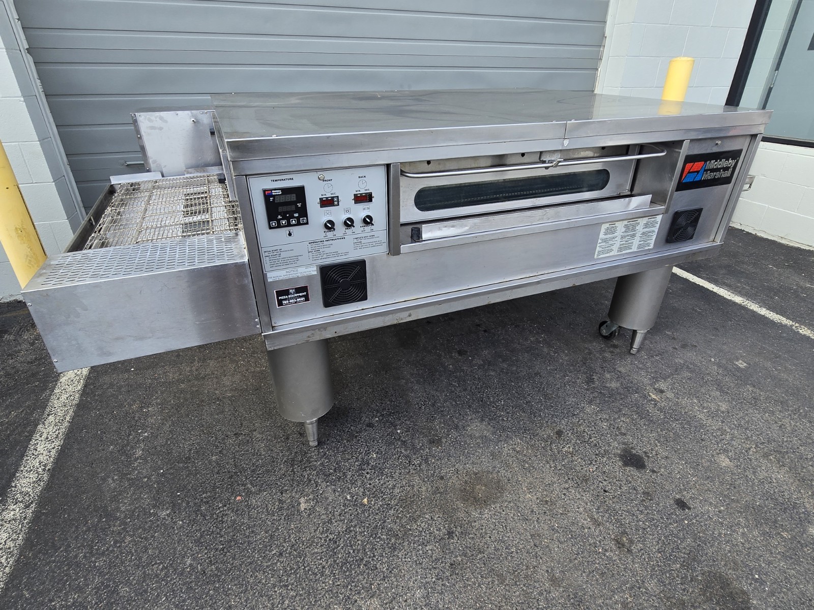 Middleby Marshall PS570G Single Deck Conveyor Pizza Oven **Belt Width 32″**