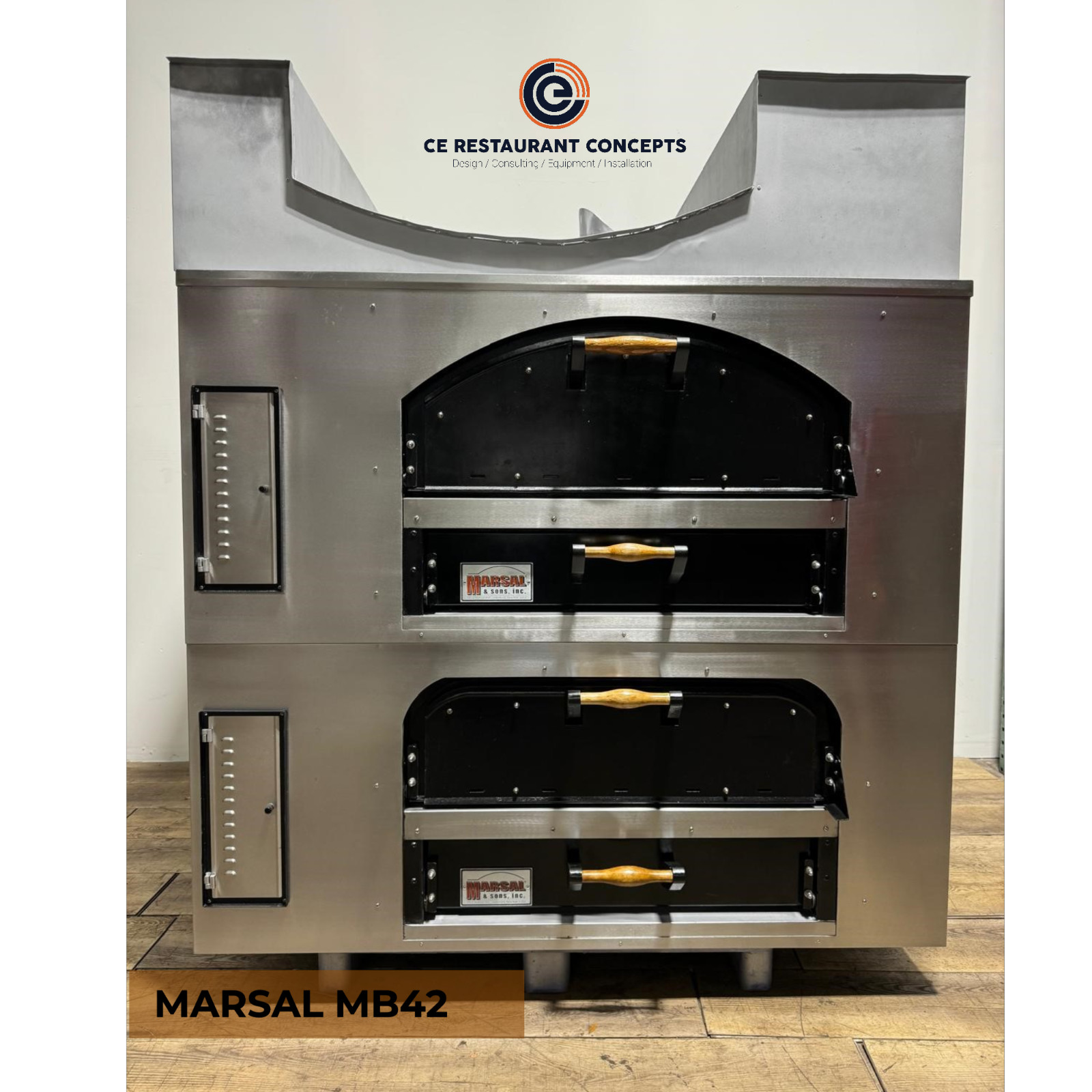 Marsal MB42 Double Deck Pizza Oven