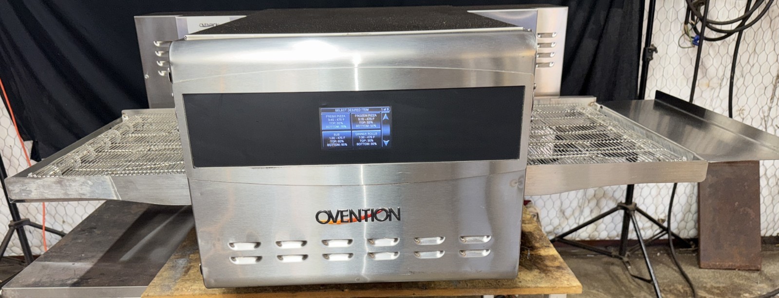 Ovention C2000 Single Stack Pizza Conveyor Oven** Video Demo**
