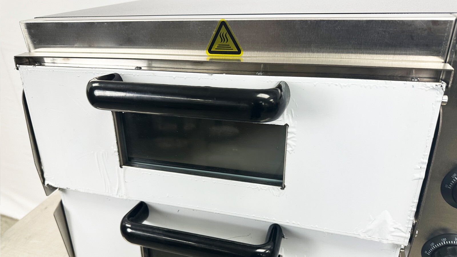 Commercial Electric Double Deck Pizza Oven 3000 W
