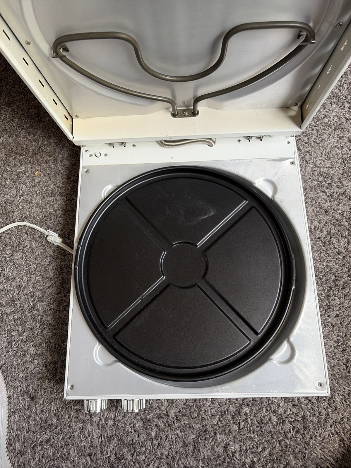 Cuizen Pizza Box Countertop Pizza Oven w/ 12″ Rotating Pan PIZ-4012 – Tested