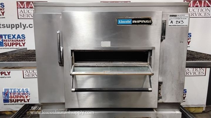 Lincoln Impigner Gas Double Stack Conveyor Pizza Oven