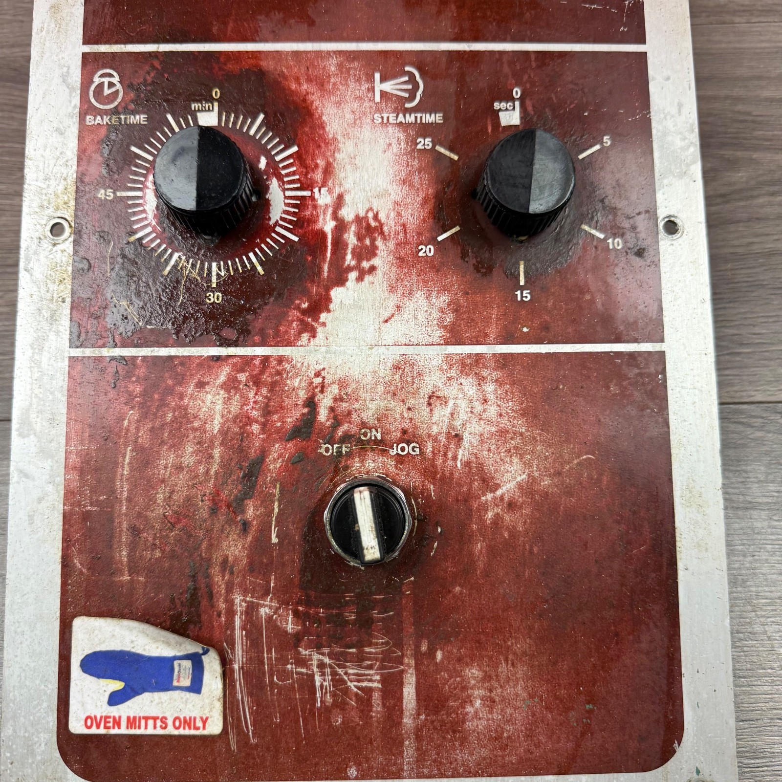 Bakers Aid Ultra Twin Control Panel – Switch | Thermometer