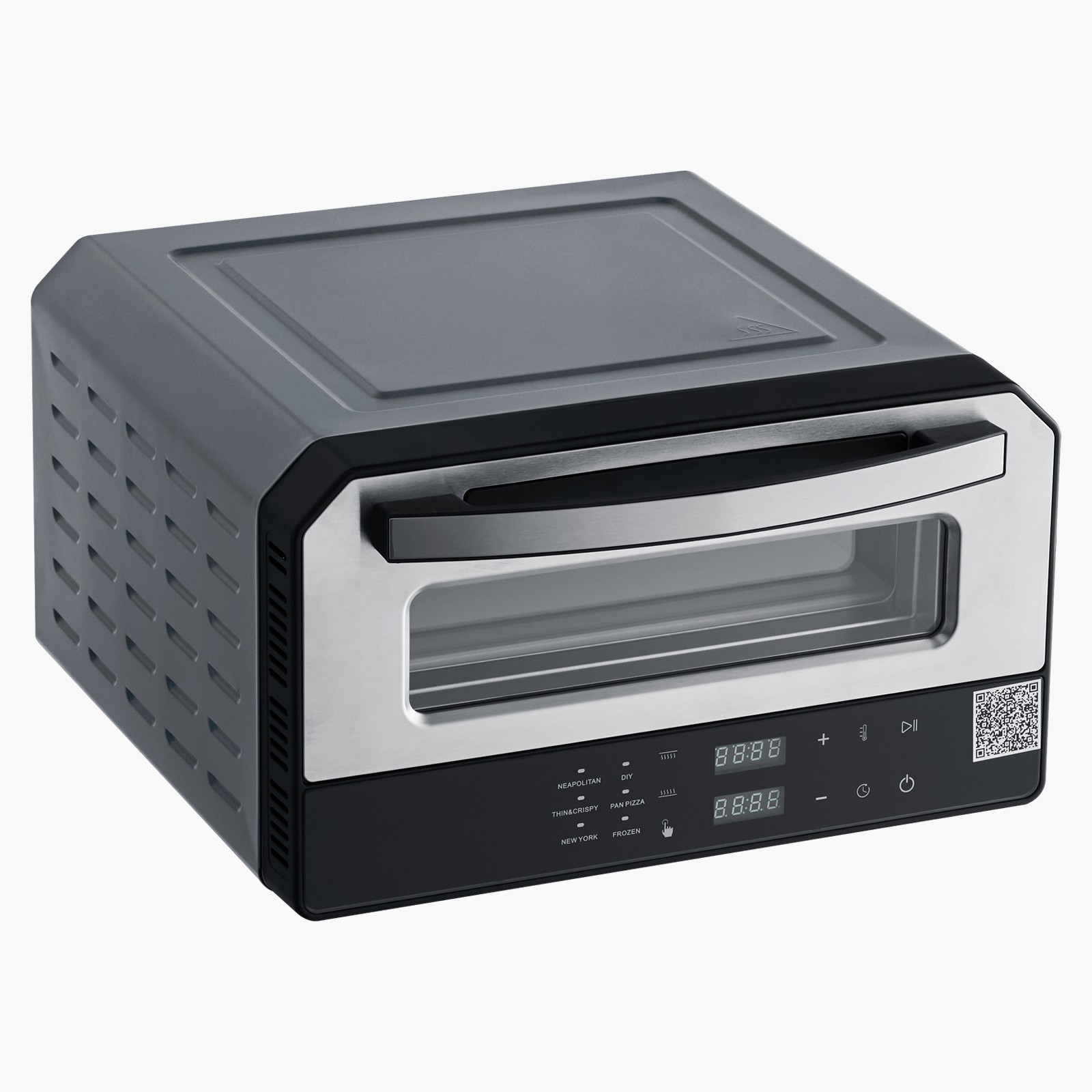 Uimoso 12-Inch Electric Pizza Oven with Stone, 750℉ Max Temperature Pizza Cooker