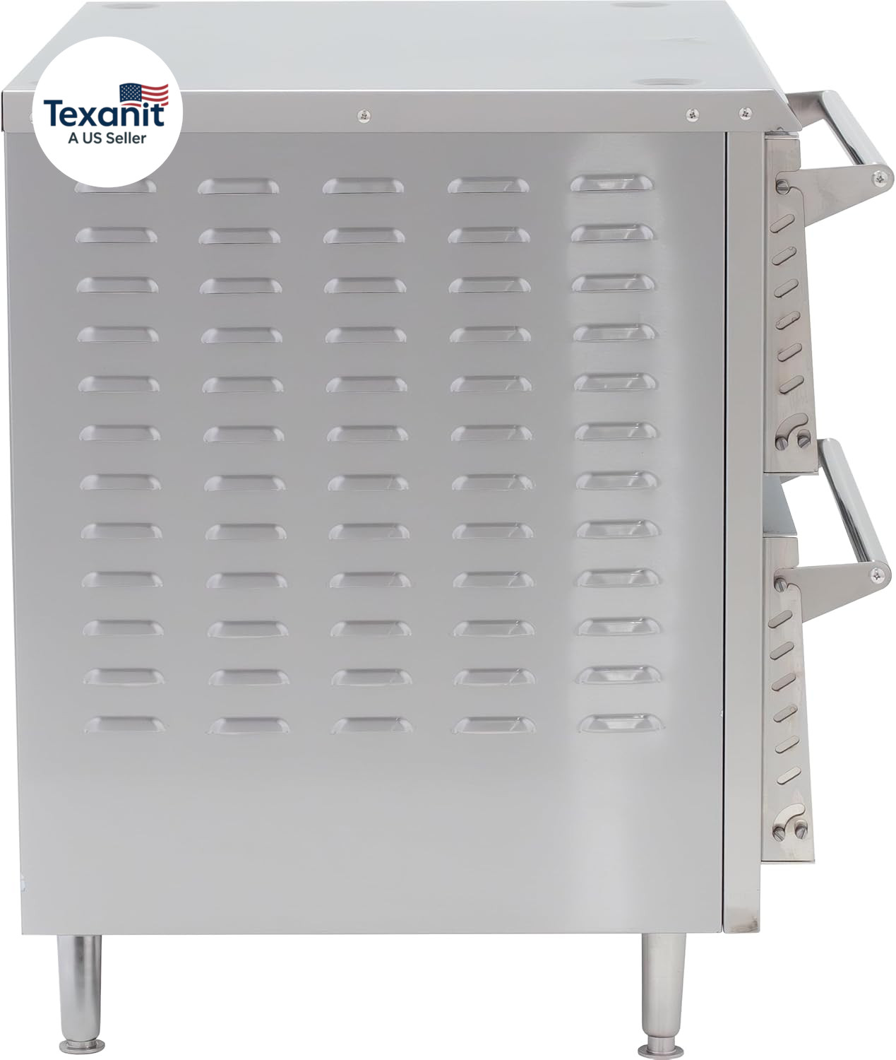 Commercial Oven, Double-Deck Countertop Electric Pizza/Bakery Oven, Stainless St