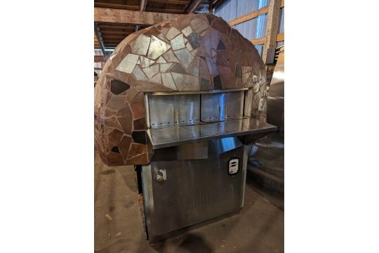 Wood Stone 6′ Mt Baker Gas-Fired Pizza Oven WS-MS-6-RFG-IR-NG DELIVERED!!