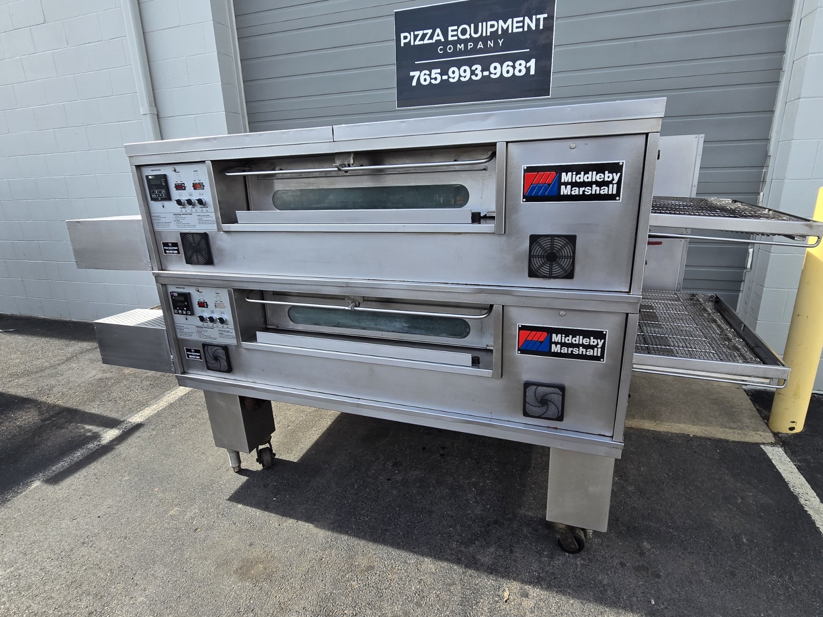 Middleby Marshall PS570G Double Deck Conveyor Pizza Oven **Belt Width 32″**