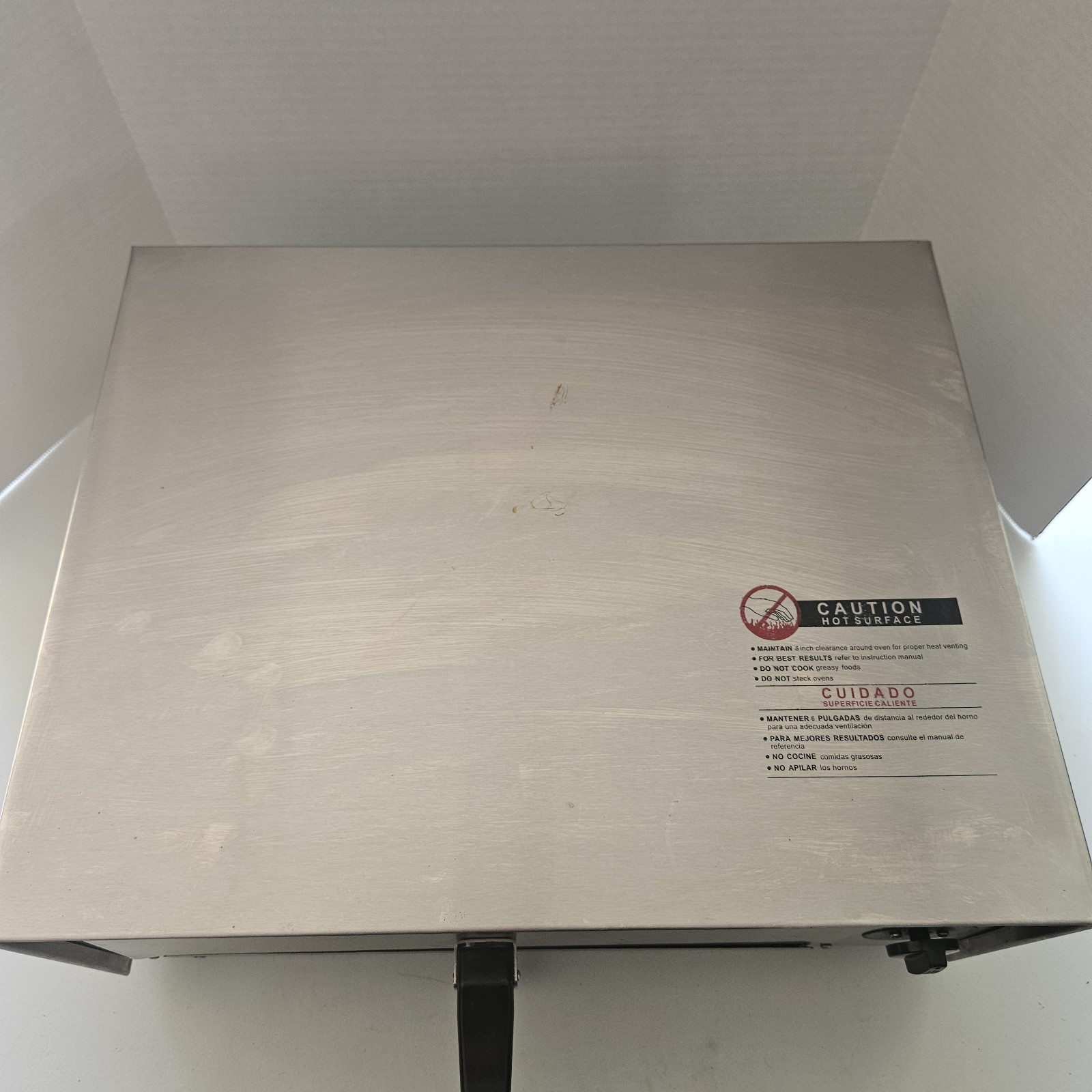 Professional Series PS75891 Stainless Steel 12″ Pizza Baker Food Oven (TESTED)