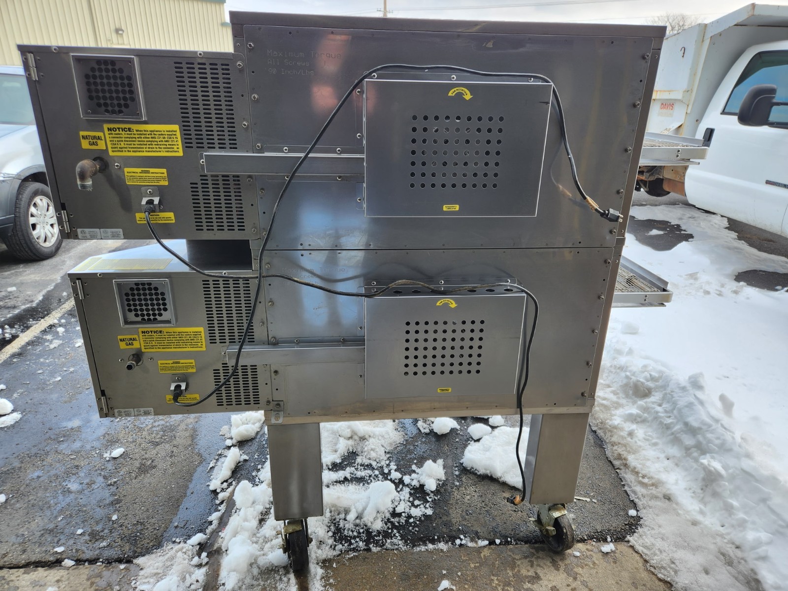 2016 EDGE 3240 Double Deck Conveyor Pizza Oven **Belt Width 32″**