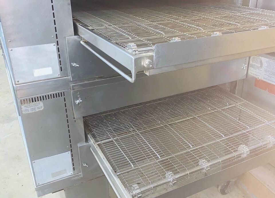 Middleby Marshall PS570G Double Stack Conveyor Pizza Ovens Tested / Working!