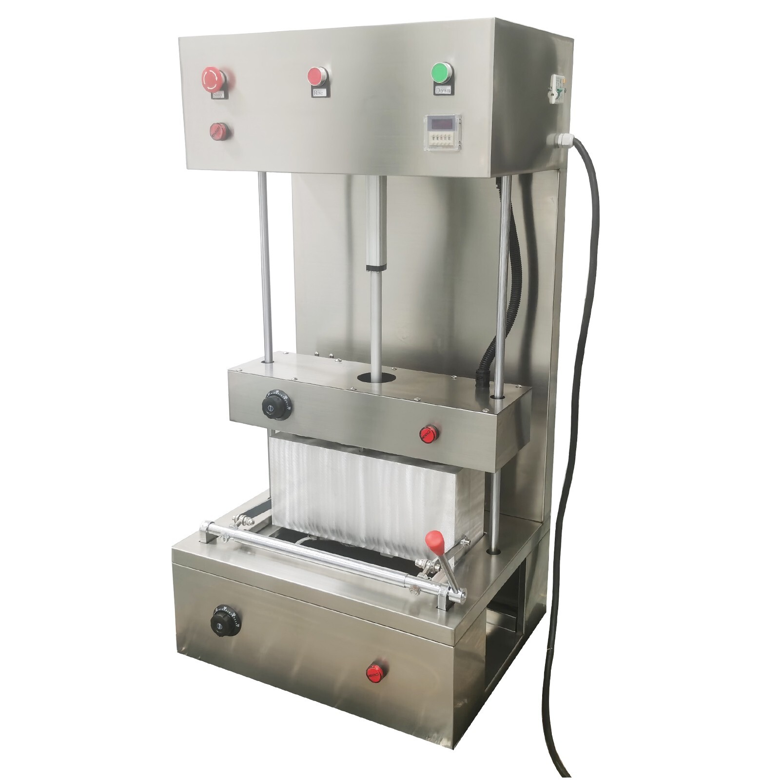 Electric Pizza Cone Forming Making Maker Machine Ice Cream Cone Machine 4 Heads