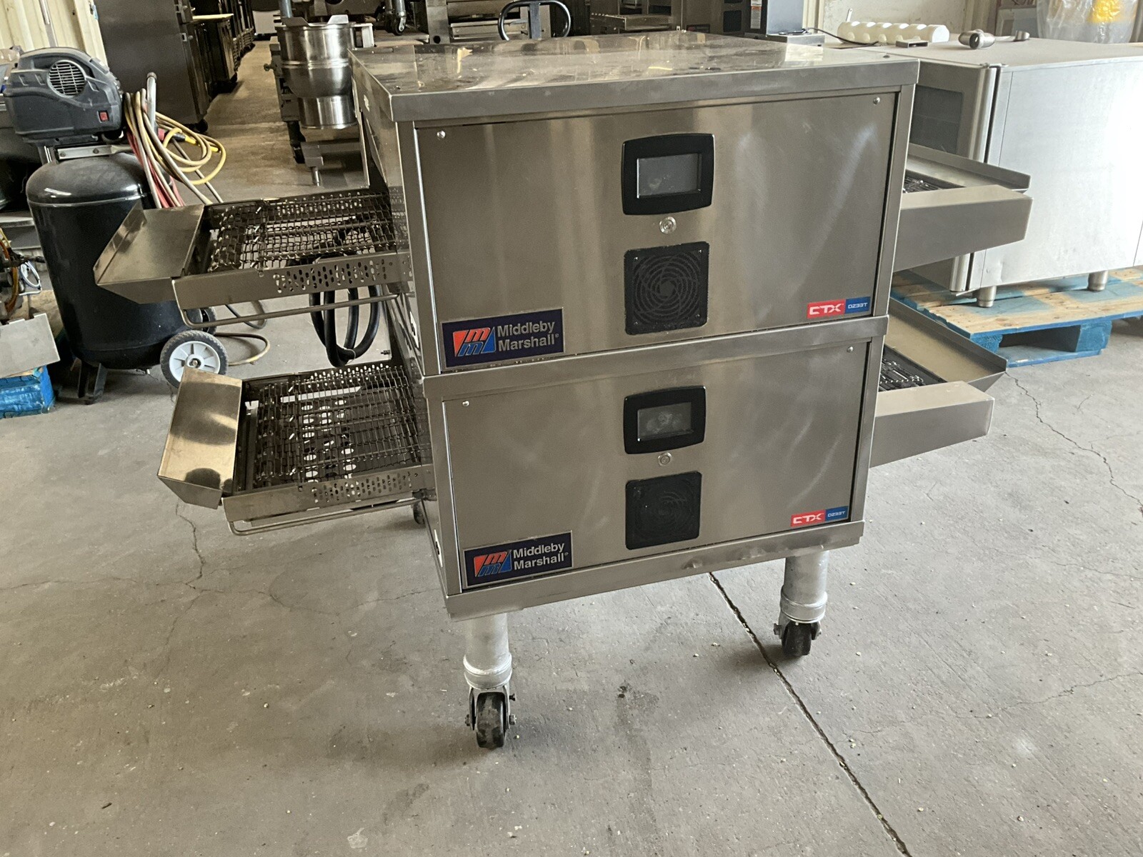 2023 CTX Middleby Marshall DZ33T Infrared Radiant conveyor pizza double oven B