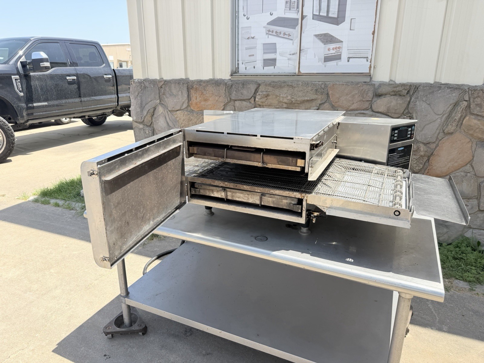 Turbochef HHC2020 High Speed Single Conveyor Pizza Oven Tested and Works