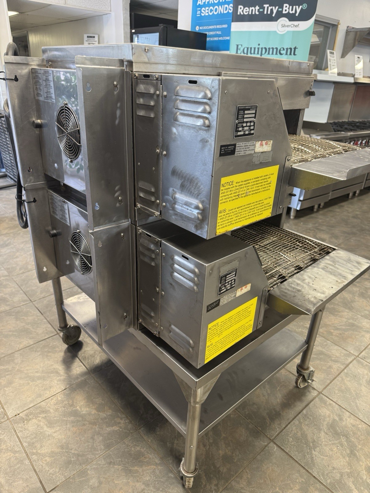Blodgett Model MT1820E Electric Double Stack Conveyor Oven 208v 1 Phase 18” Belt