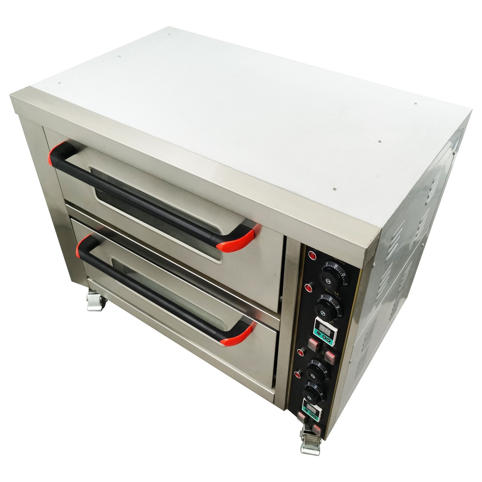 Commercial Pizza Bread Oven 220V 6.4KW Large Double Electric Oven
