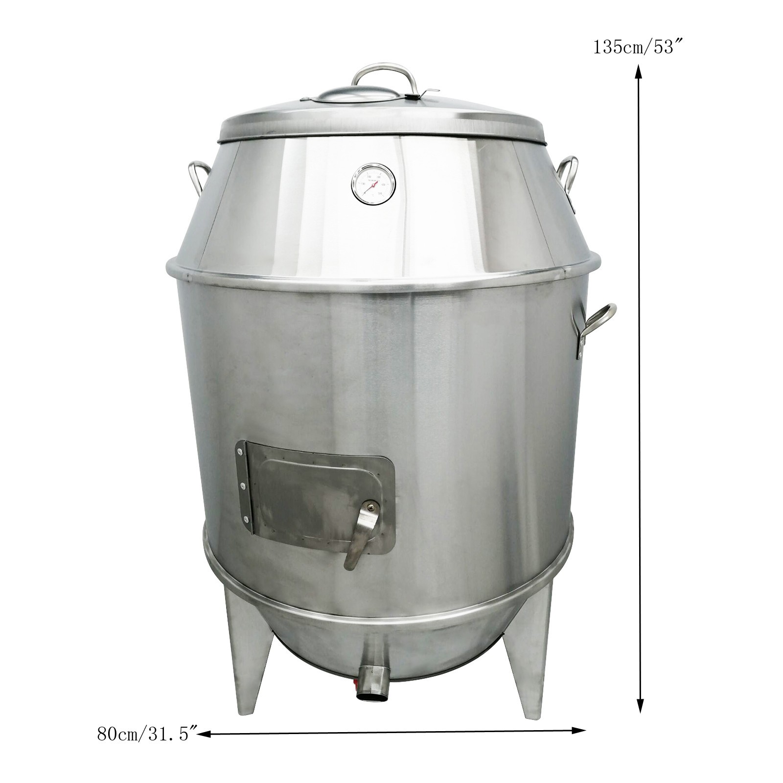 Economical Commercial Stainless Steel Charcoal Roast Duck Poultry Oven Furnace