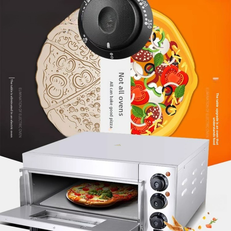 Commercial Pizza Oven (electric) Suitable for 14-inch Pizzas, Ideal for Home Use