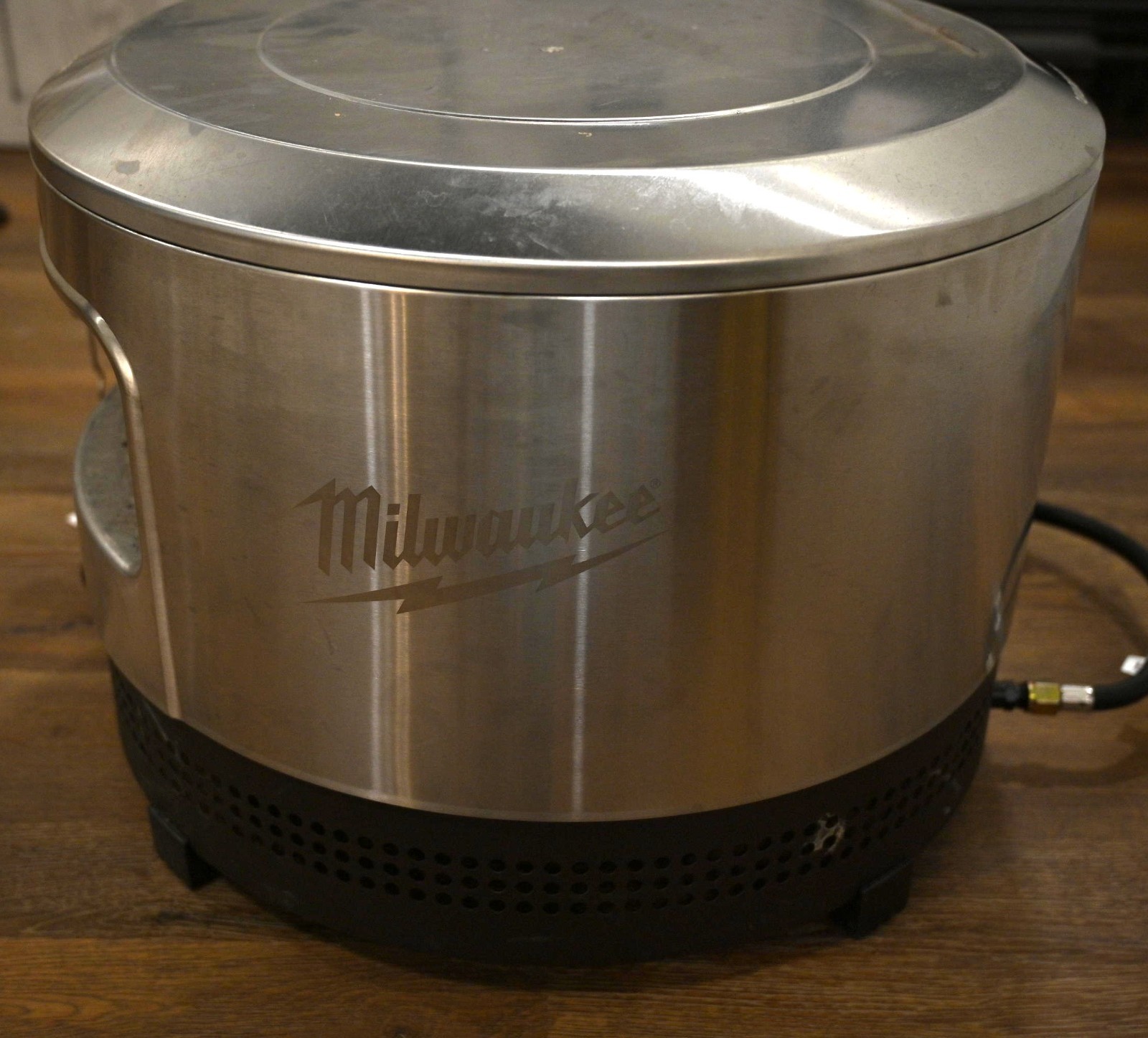 Outdoor Milwaukee Solo Stove Propane Pizza Oven Used Stainless Steel