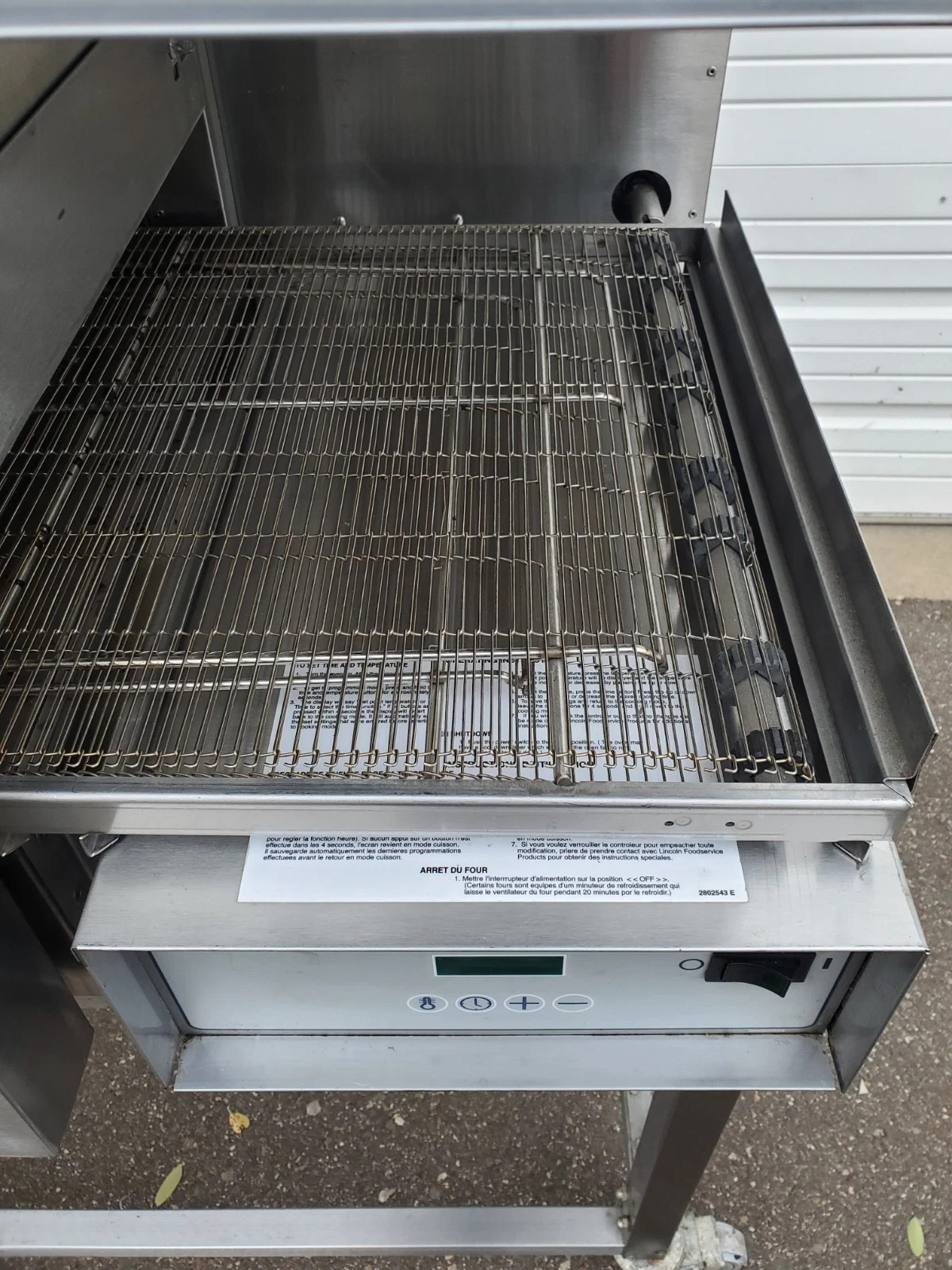 LINCOLN Impinger FAST BAKE 1116 Conveyor Double Pizza Oven Natural Gas