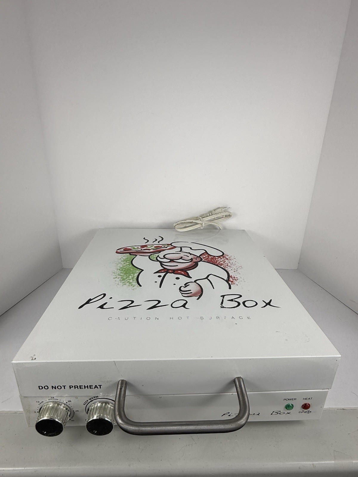 Cuizen Pizza Box Countertop Pizza Oven with 12″ Rotating Pan PIZ-4012