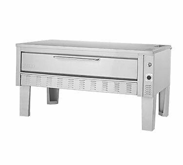 Zesto 215SS 72″ Single-Deck Gas Oven w/ 1-1/2″ Stone Hearth, Space Saver, 102…
